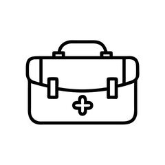 Icon of a doctorchest / first aid kit
