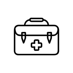 Icon of a doctorchest / first aid kit