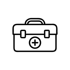 Icon of a doctorchest / first aid kit