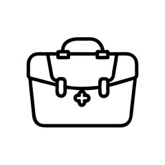 Icon of a doctorchest / first aid kit