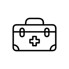 Icon of a doctorchest / first aid kit