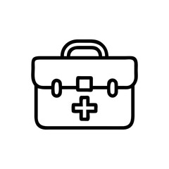 Icon of a doctorchest / first aid kit