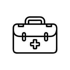 Icon of a doctorchest / first aid kit