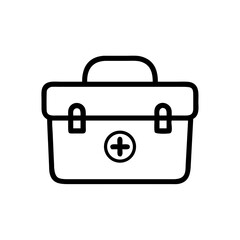 Icon of a doctorchest / first aid kit