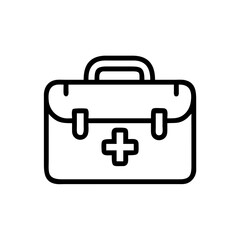 Icon of a doctorchest / first aid kit