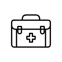 Icon of a doctorchest / first aid kit