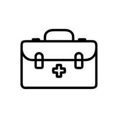 Icon of a doctorchest / first aid kit