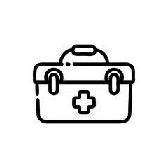 Icon of a doctorchest / first aid kit