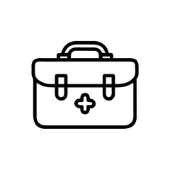 Icon of a doctorchest / first aid kit