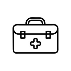 Icon of a doctorchest / first aid kit