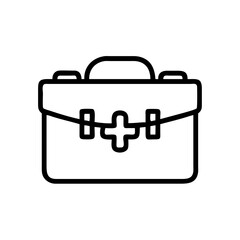 Icon of a doctorchest / first aid kit