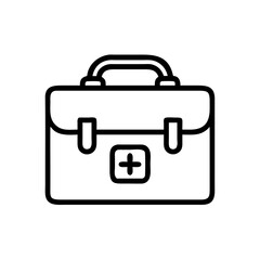 Icon of a doctorchest / first aid kit