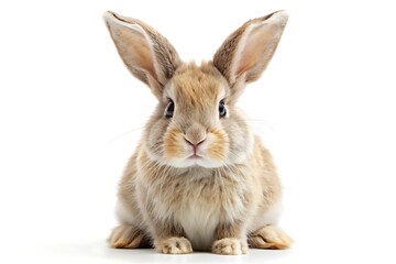 Fototapeta premium Adorable Bunny Rabbit Fluffy, Cute, and Playful Pet