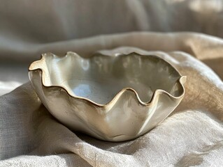 Ceramic Fluted Bowl