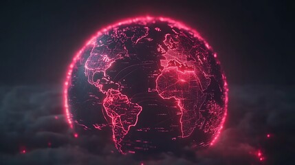 Global network, digital Earth