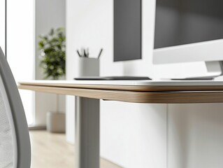 Modern Office Desk Detail