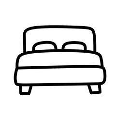 Vector icon for mattress or bedroom