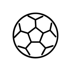 Fototapeta premium soccer ball on transparent background for web and graphic design