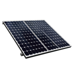 Solar panels positioned to capture sunlight for renewable energy generation