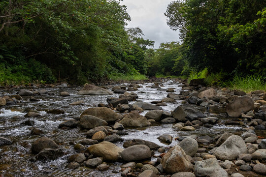 river in the mountains