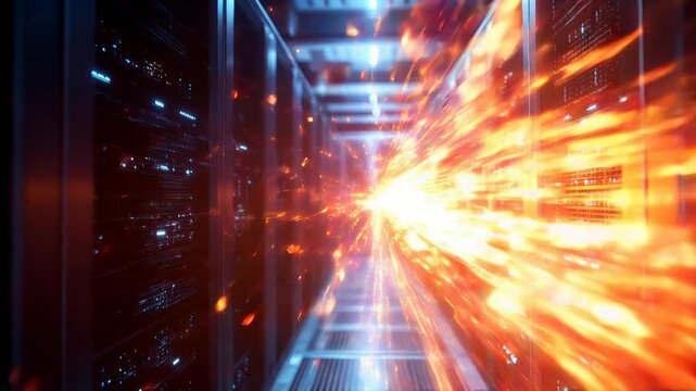 Data center explosion with high-speed digital elements