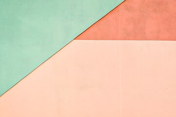 Pastel Color Blocks Wall Texture Background Design for Modern Minimalist Projects
