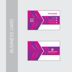 Creative, elegant business card design .