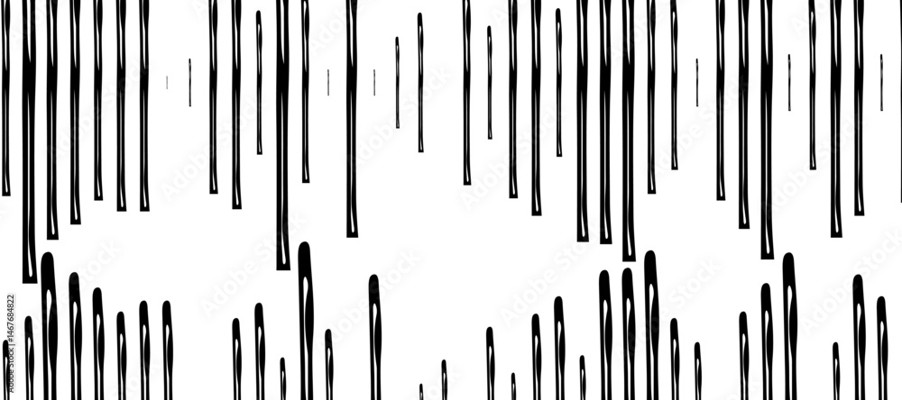 Aufkleber abstract pattern of diagonal black lines on a clean white background. the lines should vary in lengt