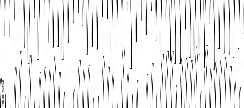 Aufkleber abstract pattern of diagonal black lines on a clean white background. the lines should vary in lengt