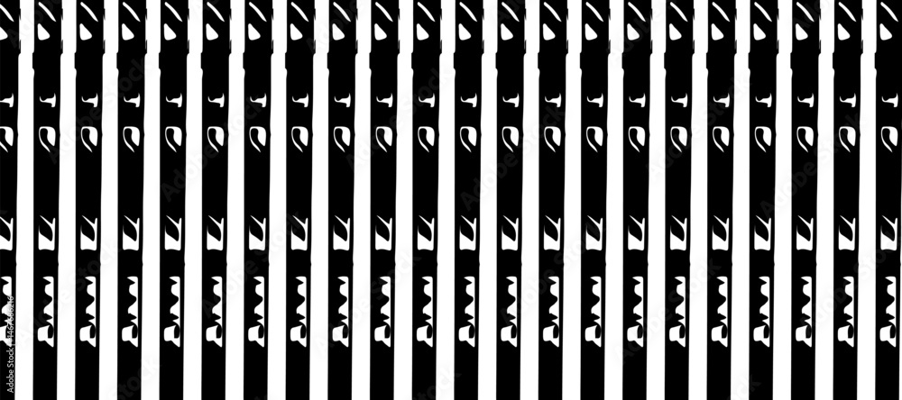 Aufkleber abstract pattern of diagonal black lines on a clean white background. the lines should vary in lengt