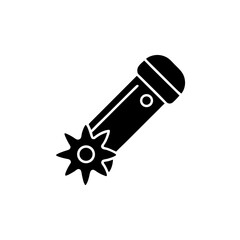 creative details Landmine icon Vector Illustration