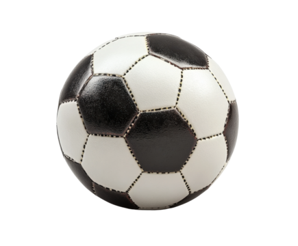 Exciting soccer match in stadium game play sports environment action view isolated on transparent background - Powered by Adobe