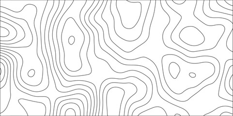 Paper texture Imitation of a geographical map shade. Abstract background texture contour map gray curved lines. Geographic mountain relief. Exploring the Intersection of Topography and Topology.