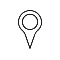 map pointer icon vector illustration