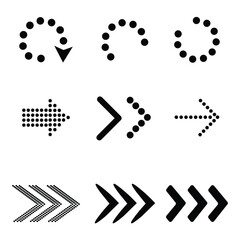 Arrow Icons (outlined