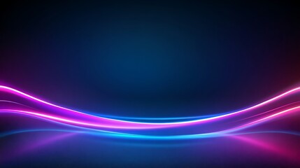 Neon Glow Abstract Background