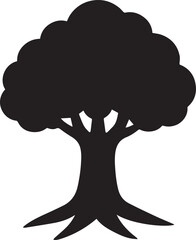  tree silhouette Vector | Minimalist & Trendy tree Silhouette Design | Unique & Stylish tree Artwork for Vector design