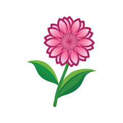 Pink Flower (angled)