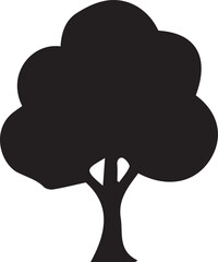 tree silhouette Vector | Minimalist & Trendy tree Silhouette Design | Unique & Stylish tree Artwork for Vector design