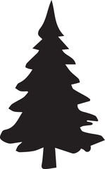 tree silhouette Vector | Minimalist & Trendy tree Silhouette Design | Unique & Stylish tree Artwork for Vector design
