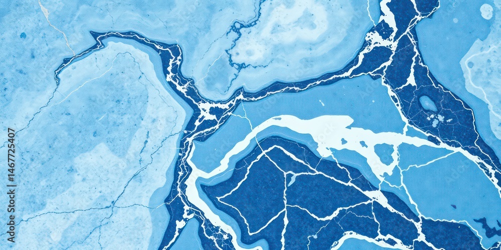 Poster abstract blue swirl texture a captivating design with flowing lines and varied shades of blue for ar