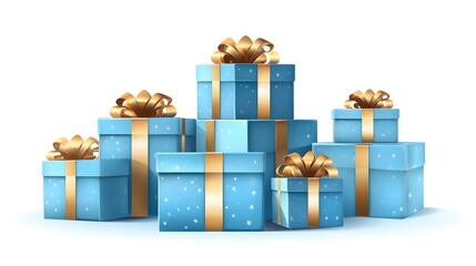 Obraz premium Festive Merry Christmas and Happy New Year Background with Snowflakes and Ornaments