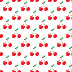 Cherry pattern background