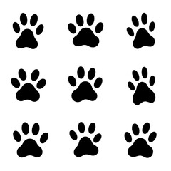 animal paw prints