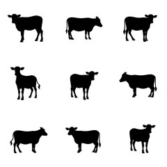farm animals collection vector