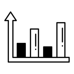 Bar Chart Results dualtone icon