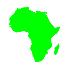 cartoon africa continent map, africa continent icon, africa continent design element