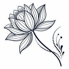 Obraz premium abstract floral design