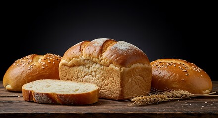 Beautiful Artisan Bread Loaf with Crisp Brown Crust
