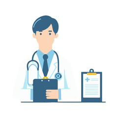 general practitioner illustration design
